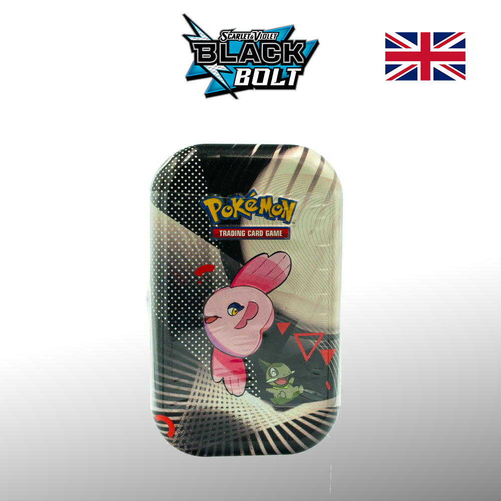 Pokémon Black Bolt & White Flare BLK Unova (Mamolida) Mini-Tin English sealed