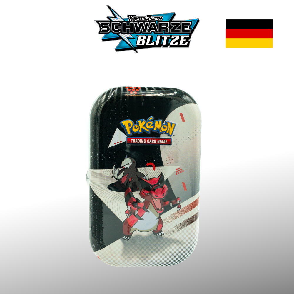 Pokémon Black Bolt & White Flare BLK Unova (Rabigator) Mini-Tin Deutsch sealed