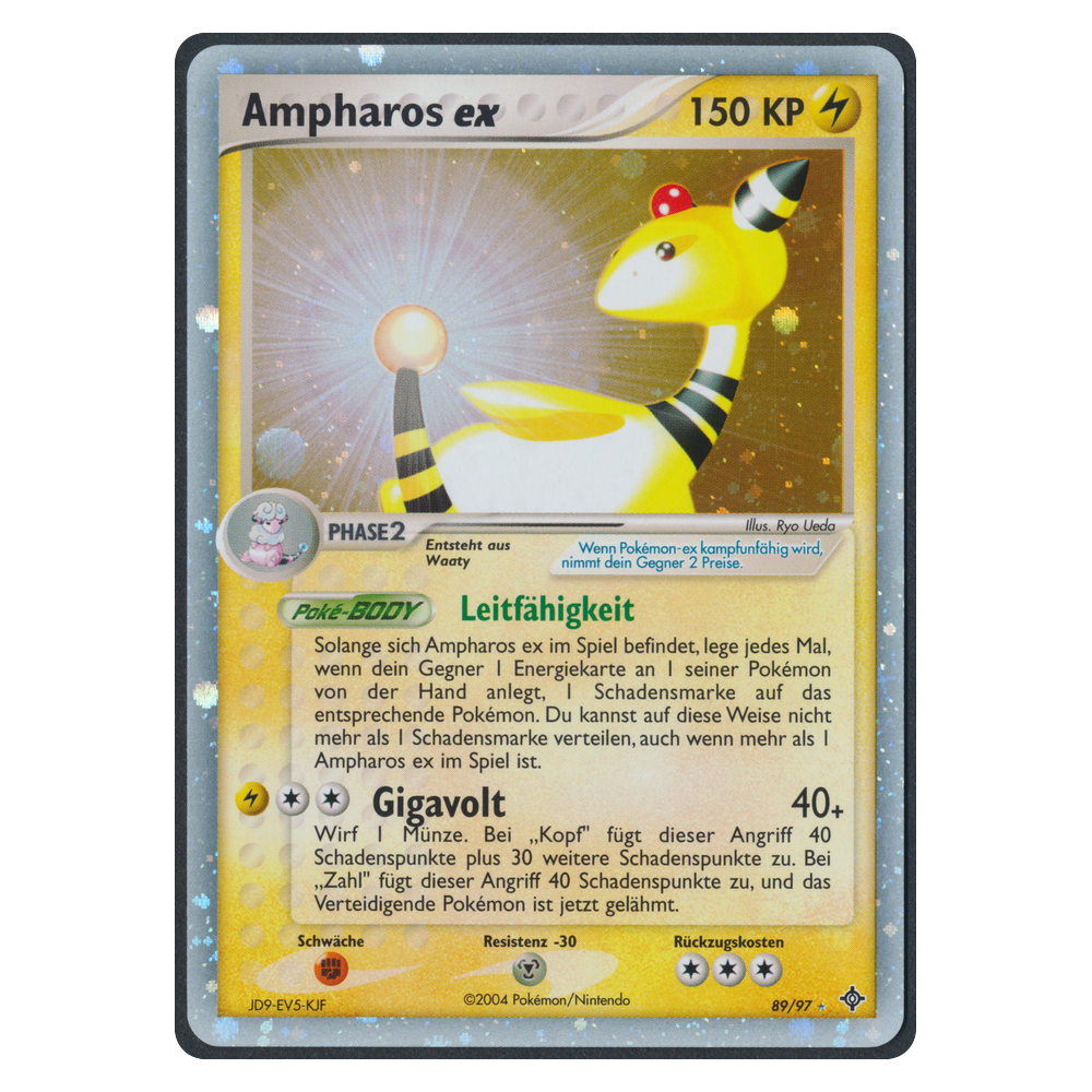 Pokémon EX Dragon Ampharos EX 89 Einzelkarte Deutsch