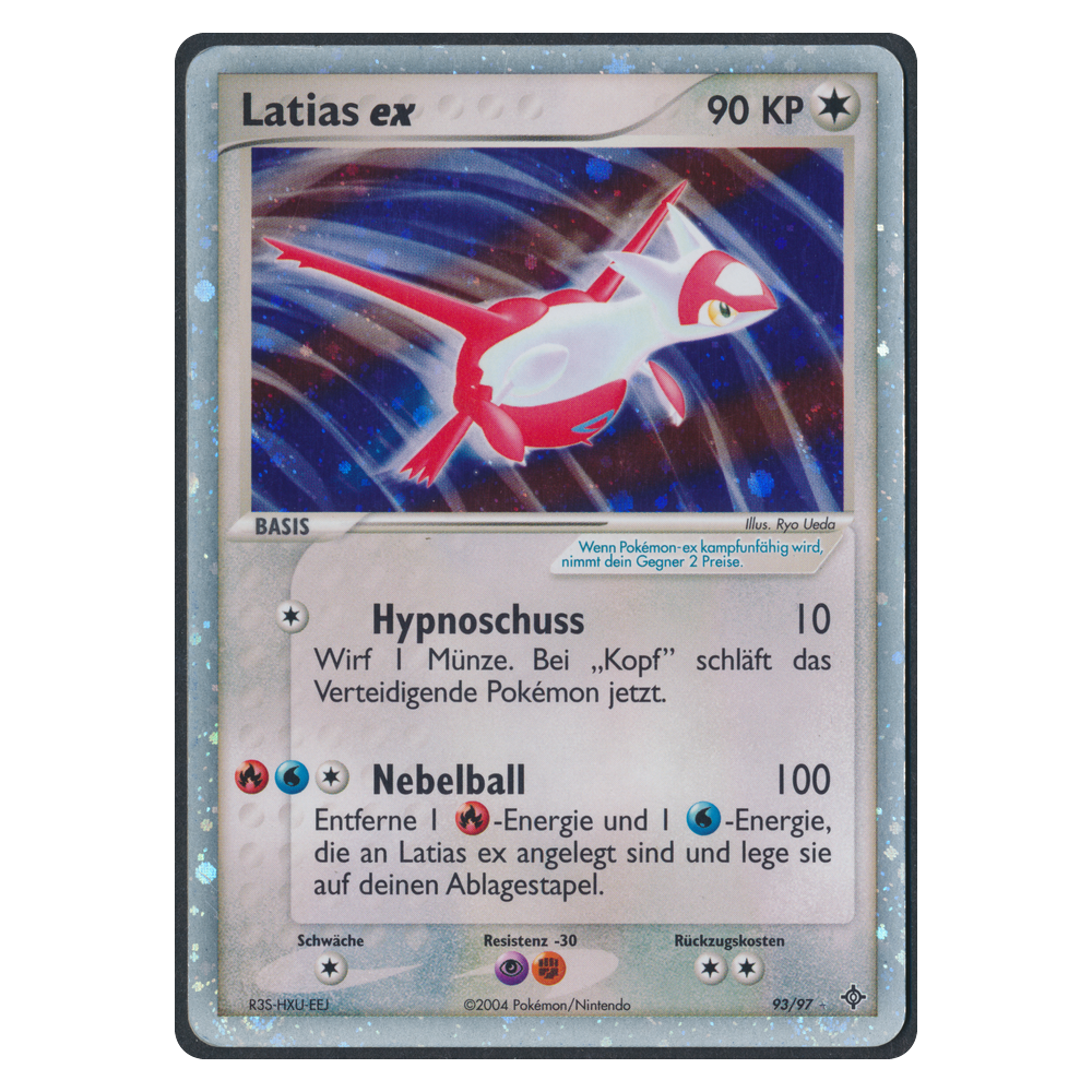 Pokémon EX Dragon Latias EX 93 Einzelkarte Deutsch