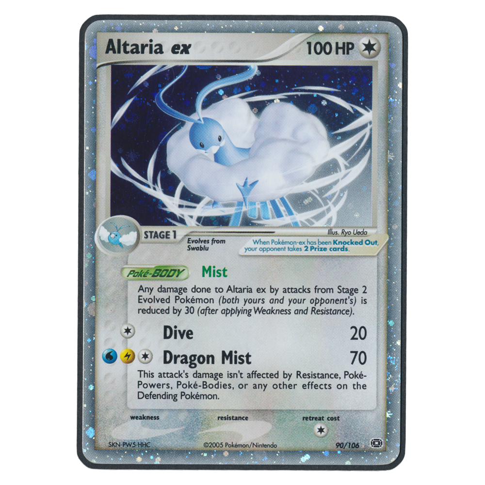 Pokémon EX Emerald Altaria EX 90 Einzelkarte English