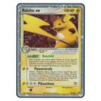 Pokémon EX Emerald Raichu EX 97 Einzelkarte Deutsch