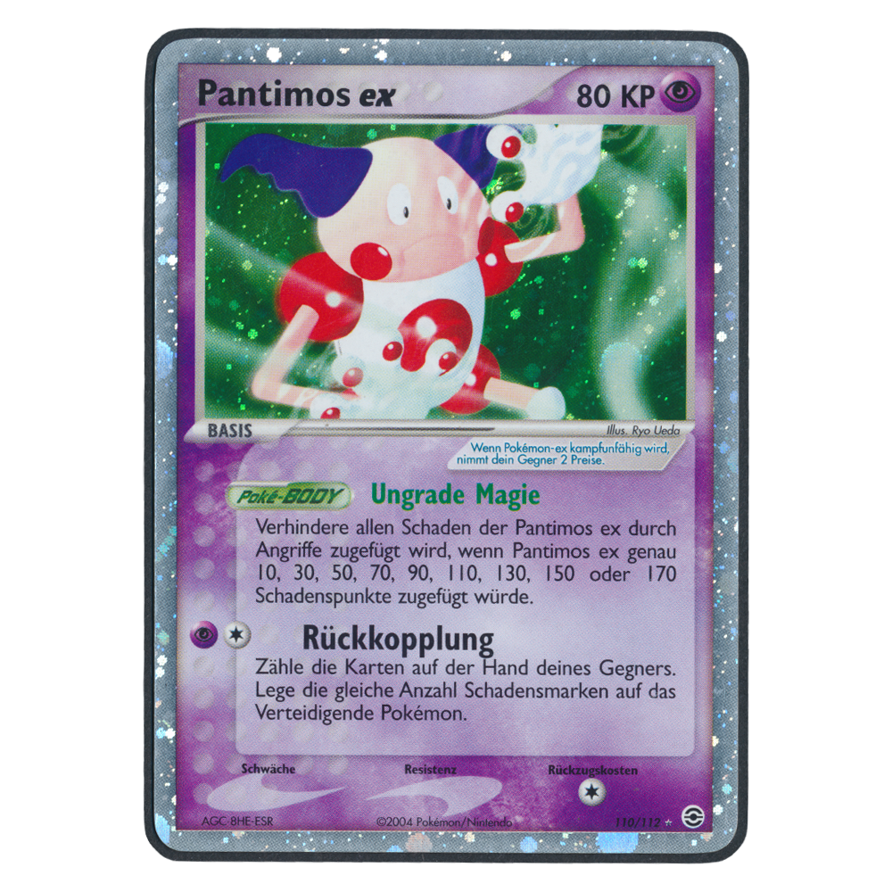 Pokémon EX FireRed & LeafGreen Pantimos EX 110 Einzelkarte Deutsch