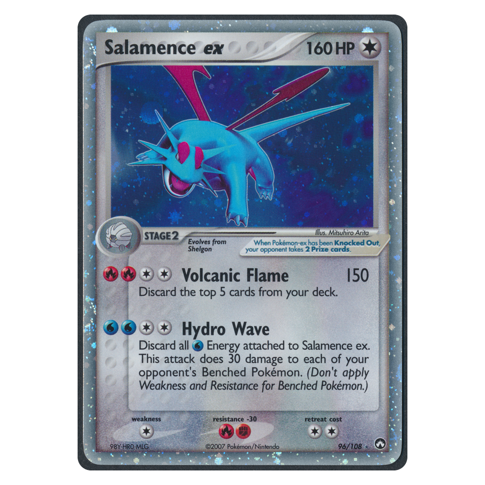 Pokémon EX Power Keepers Salamence EX 96 Einzelkarte English