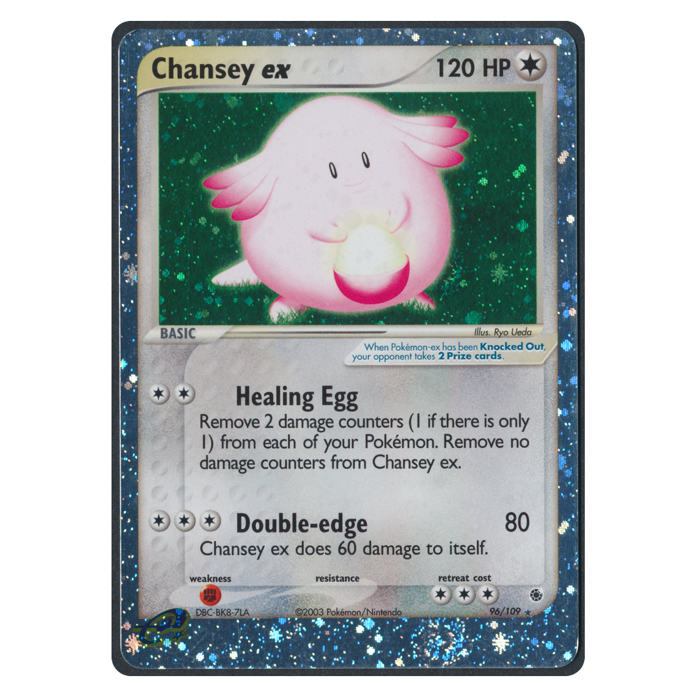 Pokémon EX Ruby & Sapphire Chansey EX 96 Einzelkarte English