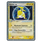 Pokémon EX Sandstorm Raichu EX 98 Einzelkarte Deutsch