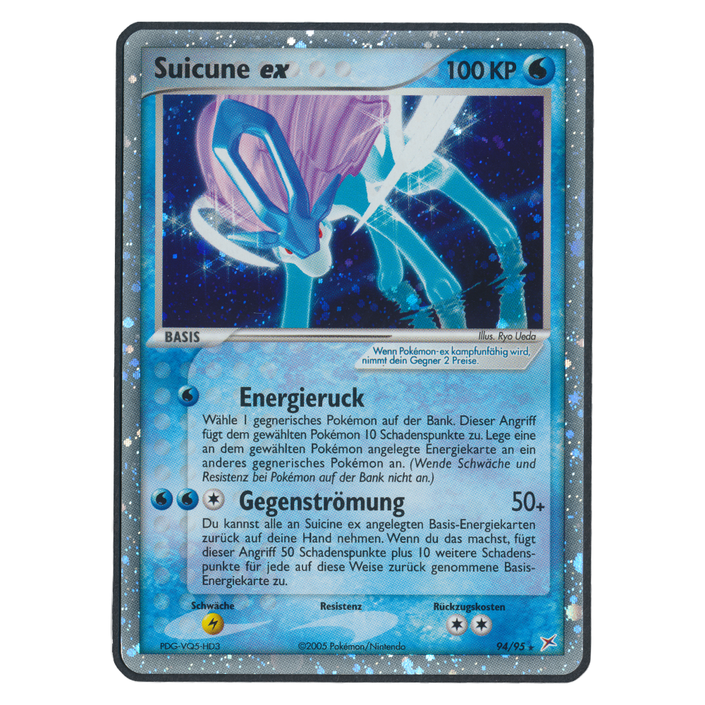 Pokémon EX Team Magma vs Team Aqua Suicune EX 94 Einzelkarte	Deutsch