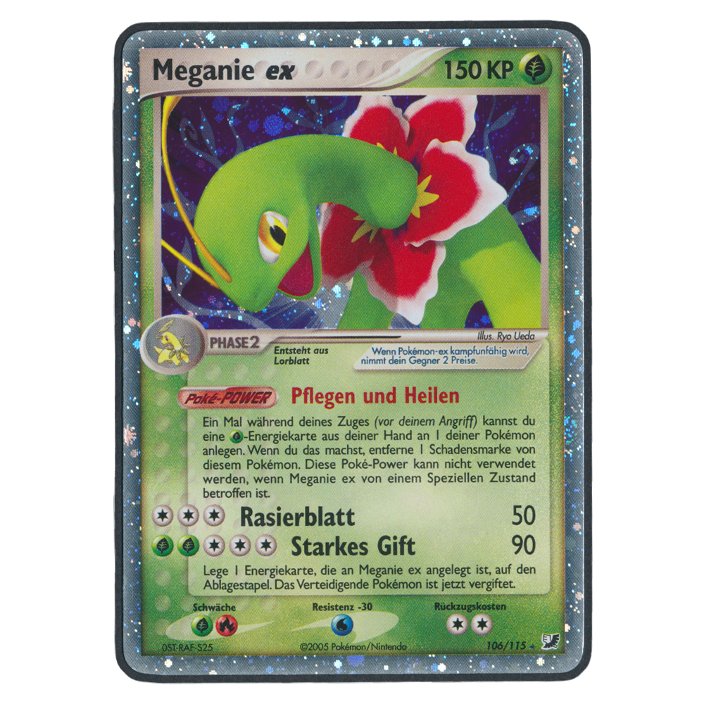 Pokémon EX Unseen Forces Meganie EX 106	Einzelkarte Deutsch