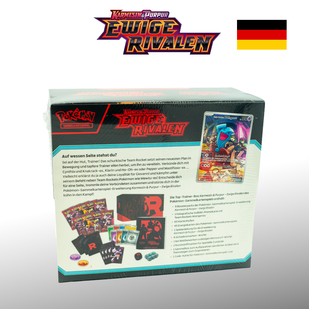 Pokémon Ewige Rivalen DRI Top-Trainer-Box Deutsch sealed