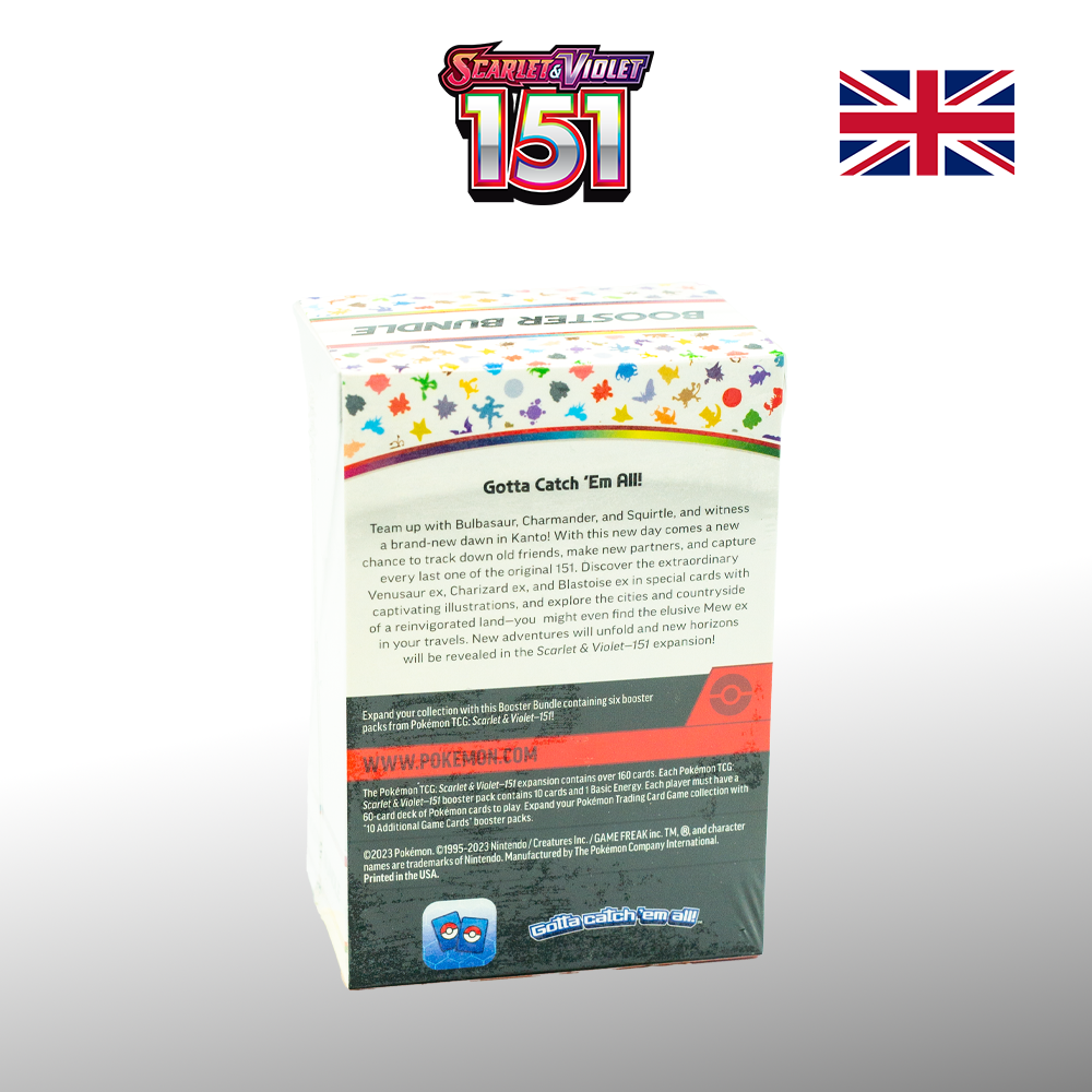 Pokémon Mew 151 MEW Booster-Bundle English sealed