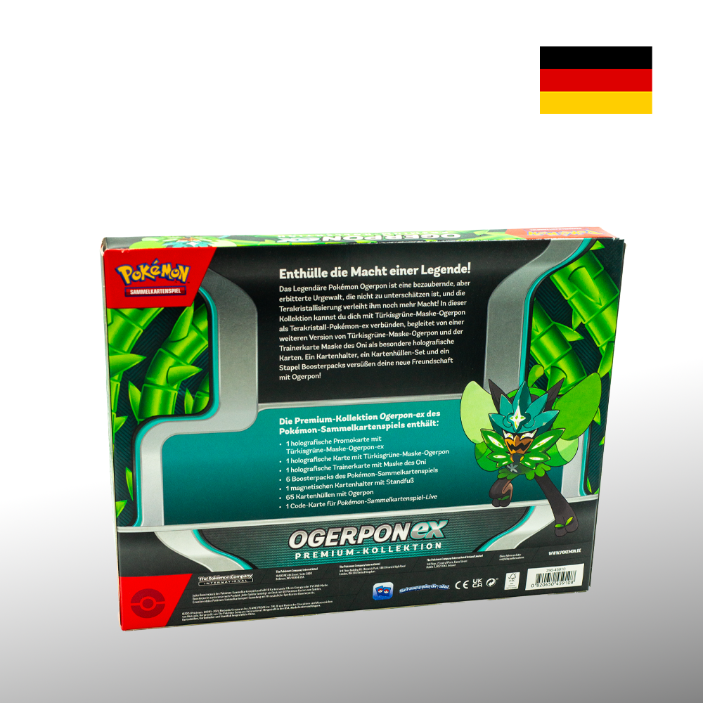 Pokémon Ogerpon ex Premium Kollektion Box-Set Deutsch sealed