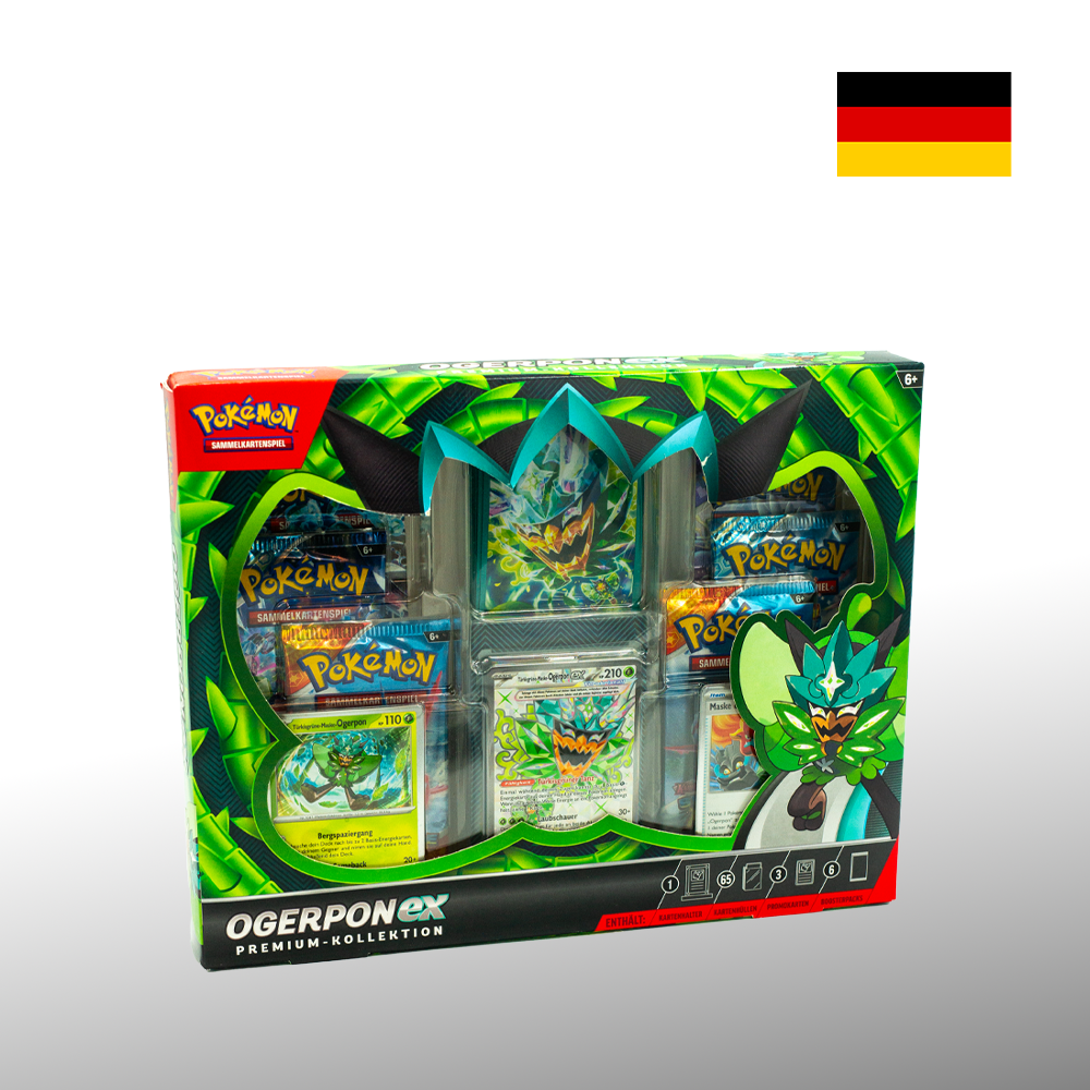 Pokémon Ogerpon ex Premium Kollektion Box-Set Deutsch sealed
