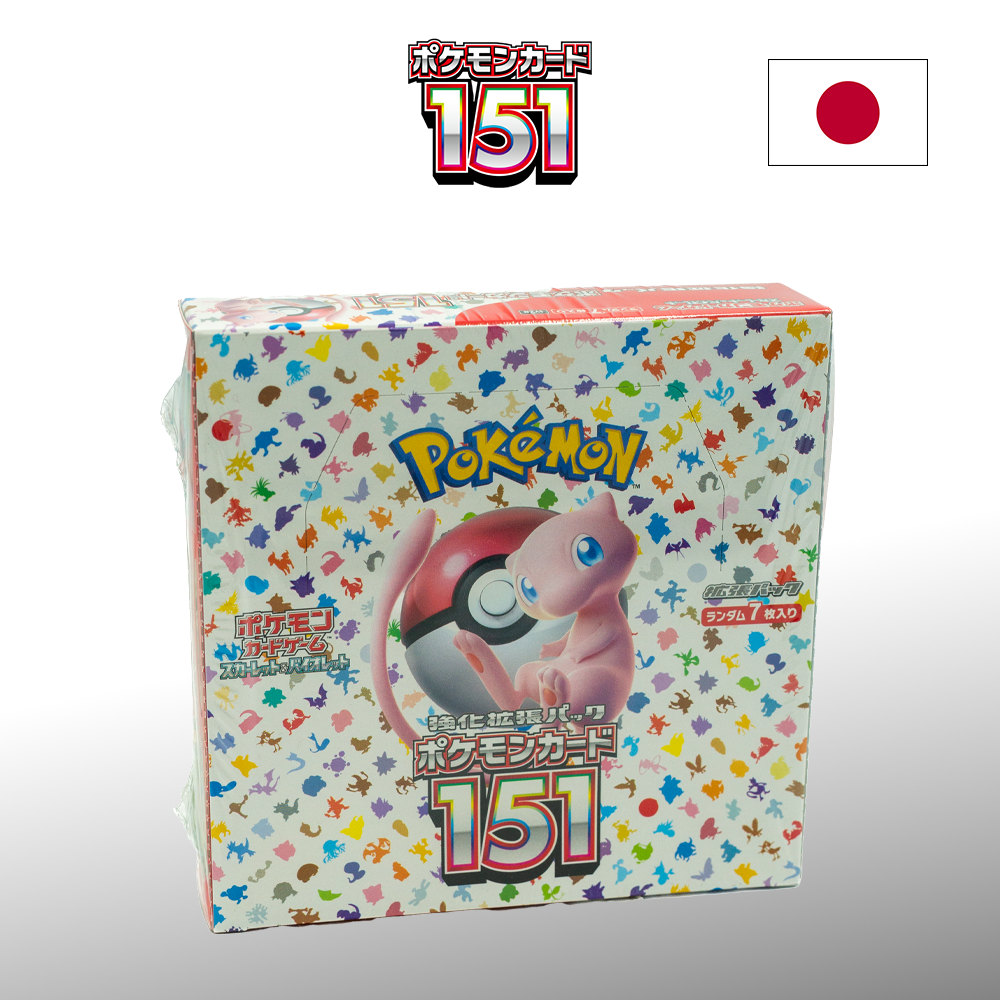 Pokémon Pokémon Card 151 sv2a Display-Box Japanisch sealed