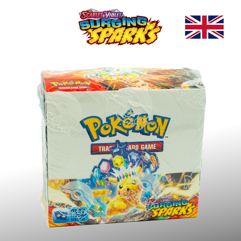 Pokémon Surging Sparks SSP Display-Box English	sealed