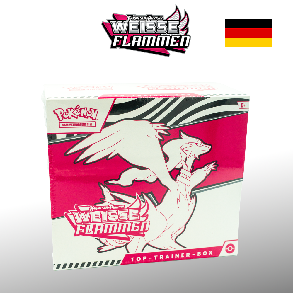 Pokémon Weisse Flammen WHT Top-Trainer-Box Deutsch sealed