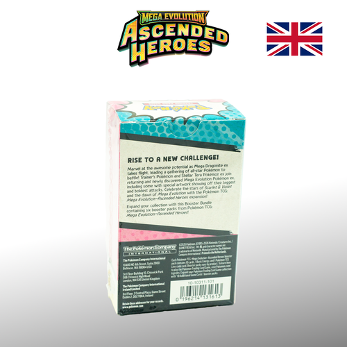 Pokémon Ascended Heroes ASC Booster-Bundle English sealed