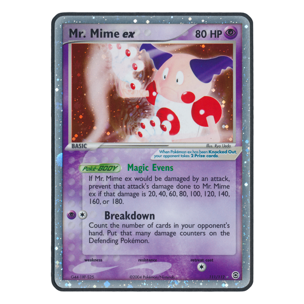 Pokémon EX FireRed & LeafGreen Mr. Mime EX 111	Einzelkarte English 1